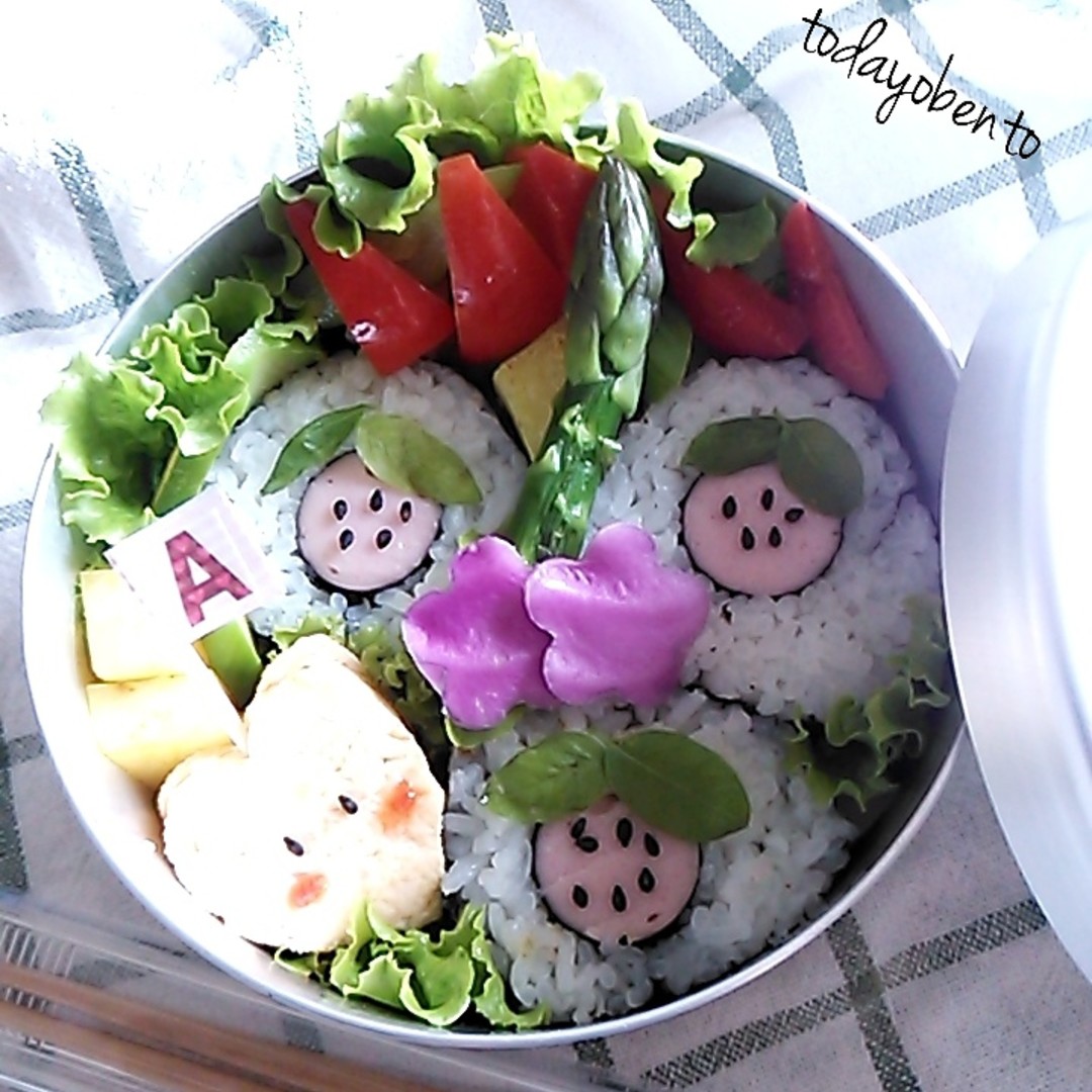 いちごちゃん♡のりまき弁当