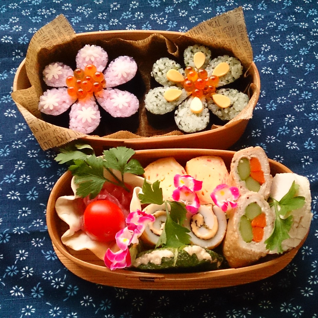 花金海苔まかず弁当～♪