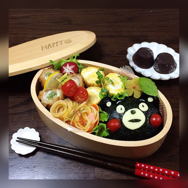 九州キャラフードで笑顔拡散お弁当♡