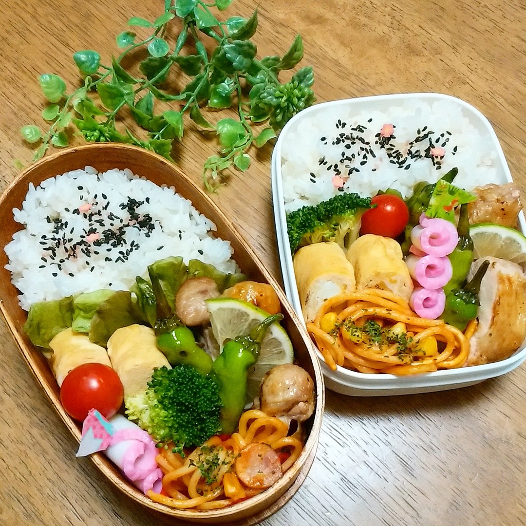 カマボコくるくる詰め込み弁当
