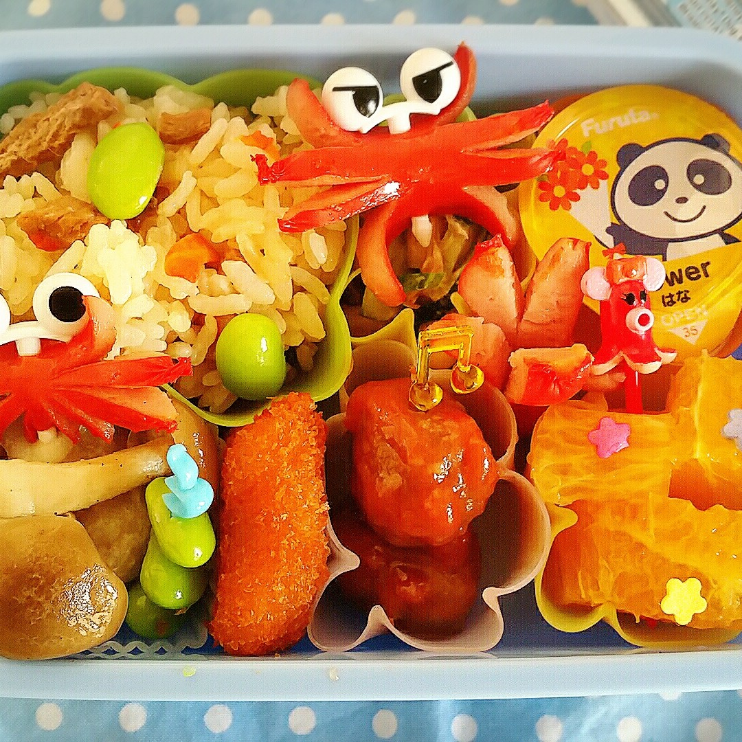にぎやかお弁当