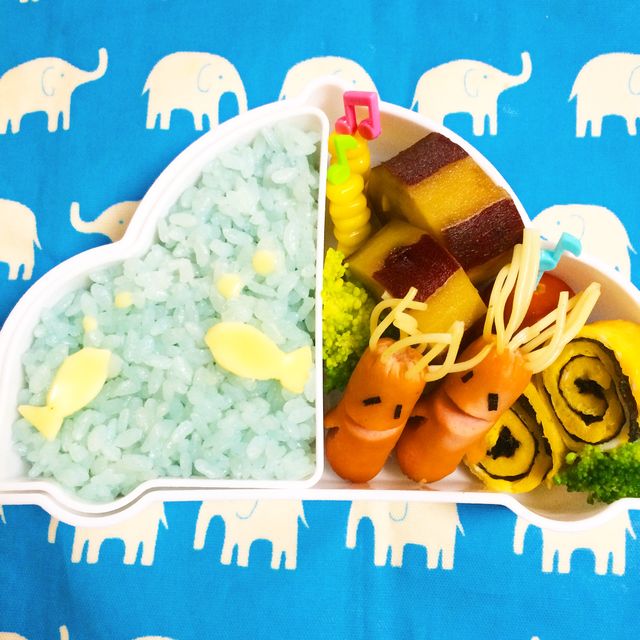 スイスイ〜♫お魚弁当
