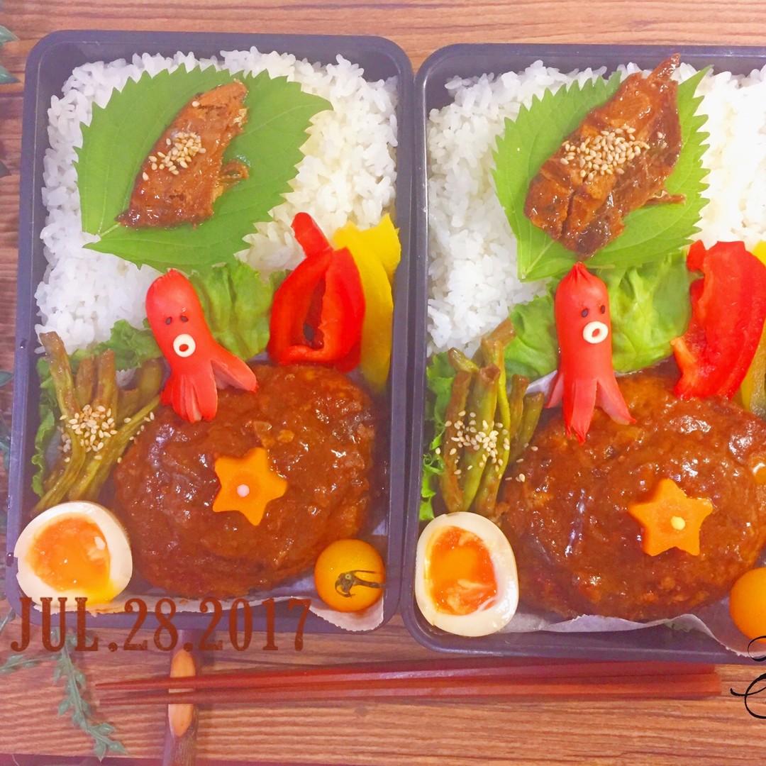 ハンバーグ弁当