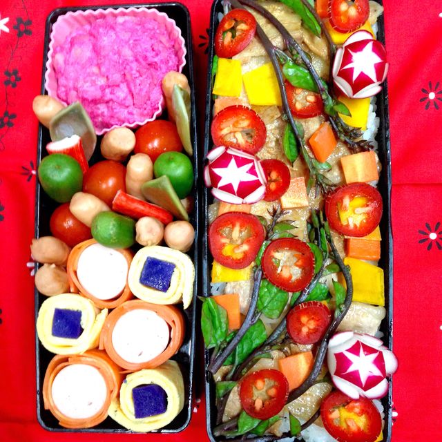花咲くお弁当