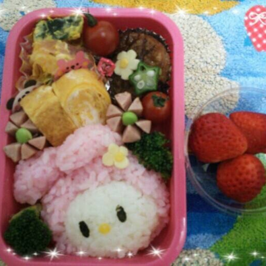 娘お留守番用マイメロ弁当