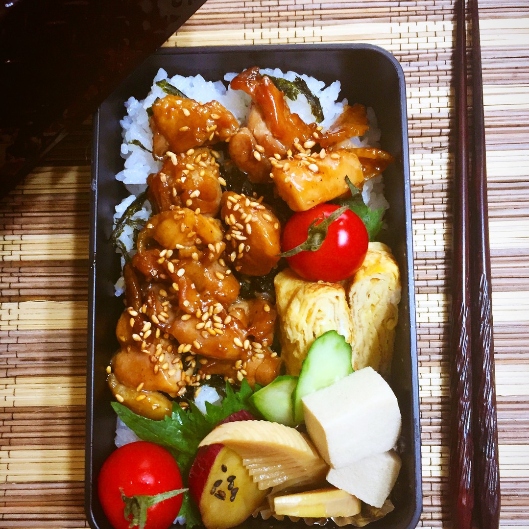 焼き鳥のっけ弁当