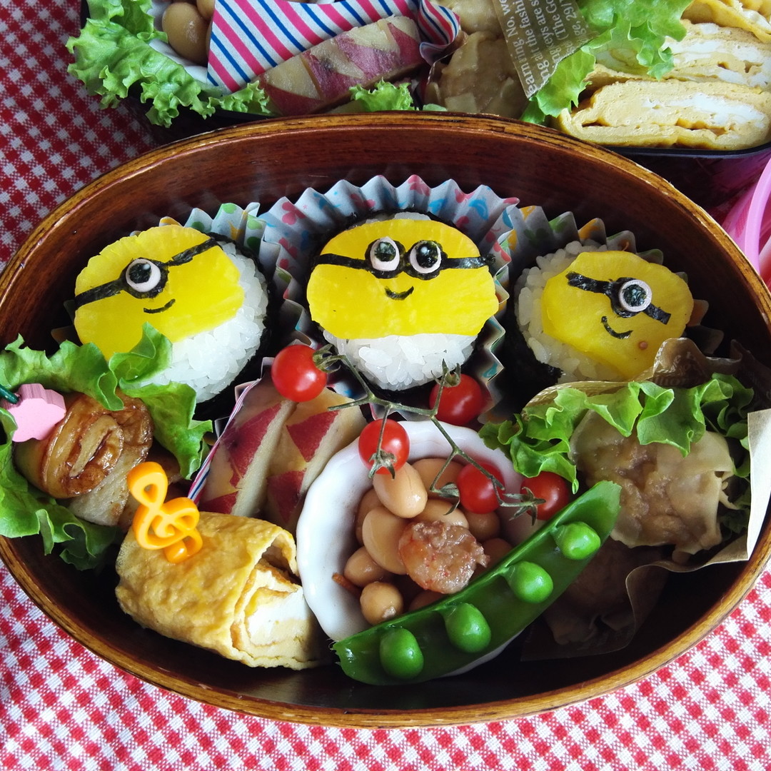 ミニオン風お弁当♡