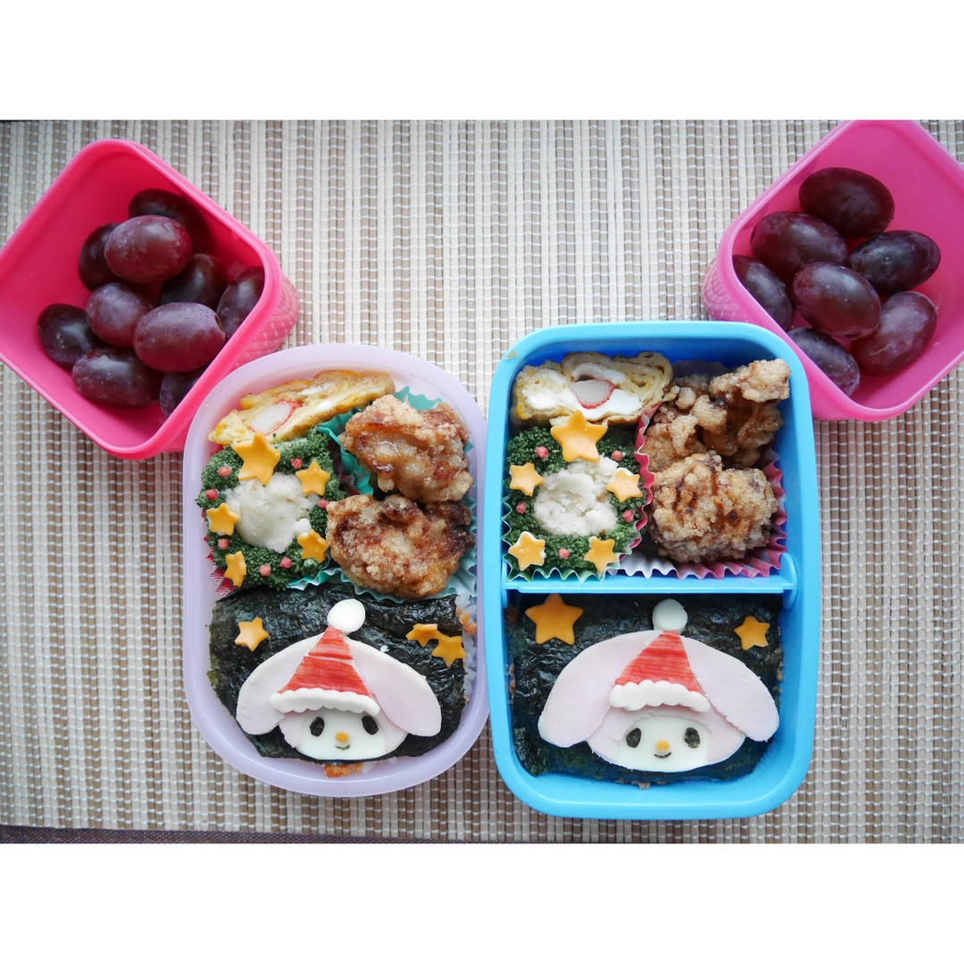 マイメロクリスマス弁当