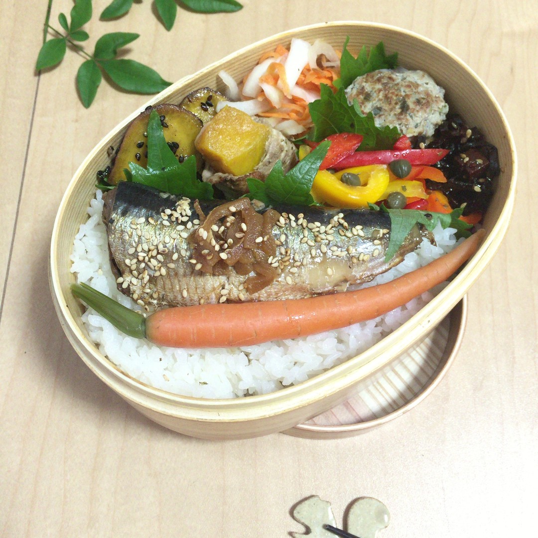 なが〜い イワシ梅煮弁当