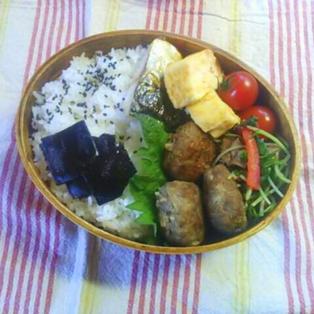 ばあちゃんのハンバーグ弁当