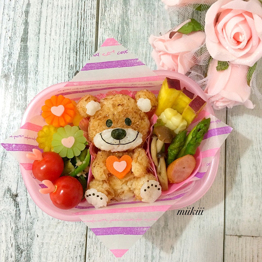 スージー・ズー♡ブーフのお弁当🐻