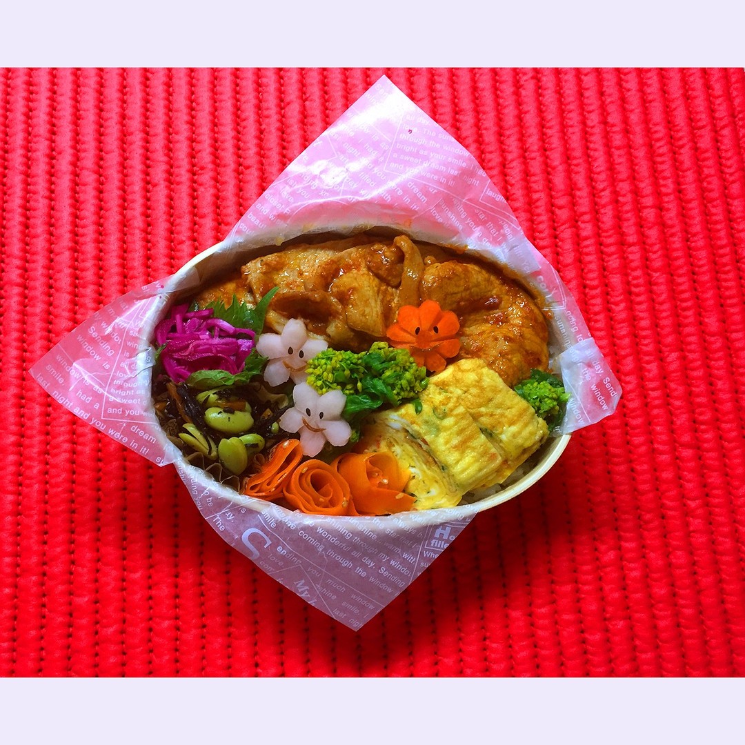 乗せました弁当^o^