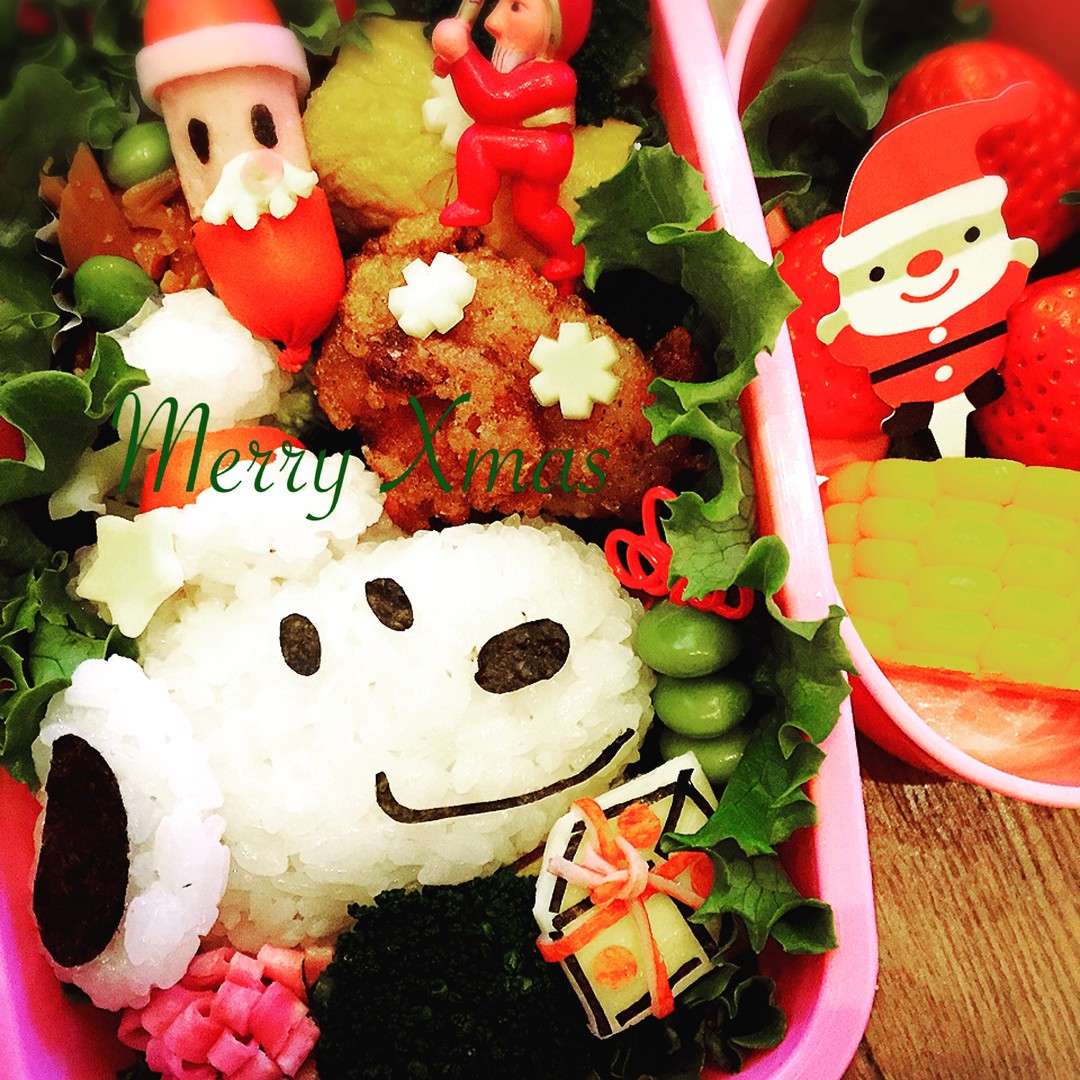 クリスマスキャラ弁