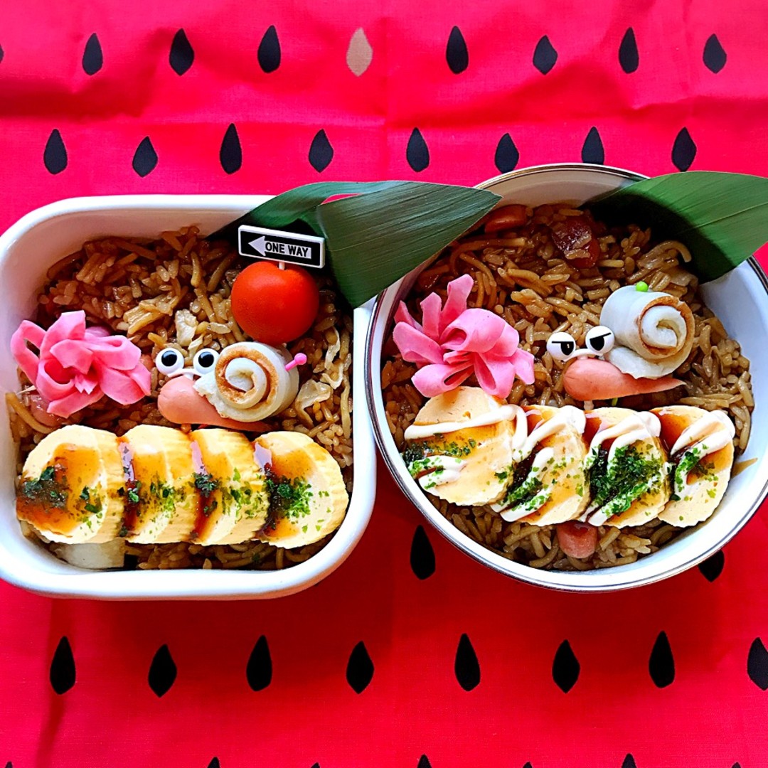 かたつむり🐌弁当