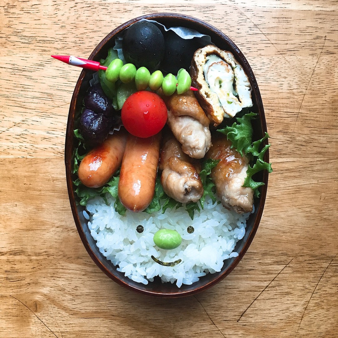 きんぴらごぼう豚巻き弁当