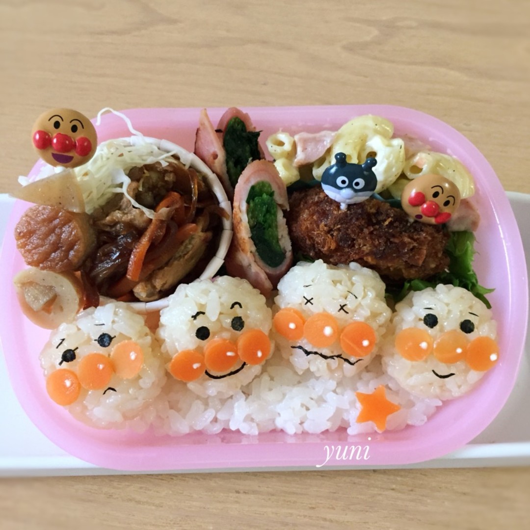 こにぎりのアンパンマン弁当