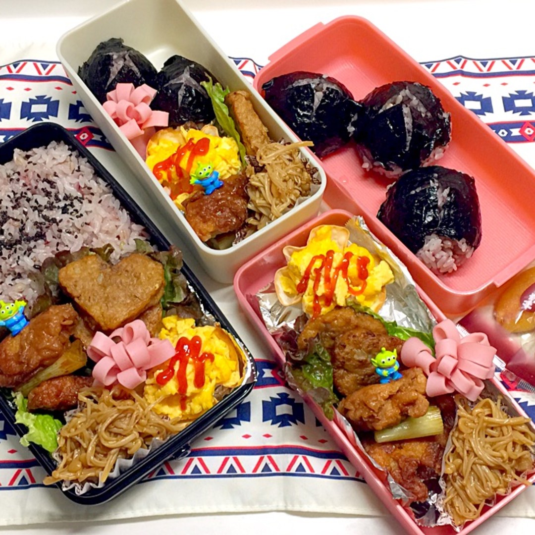 雑穀米🍙弁当