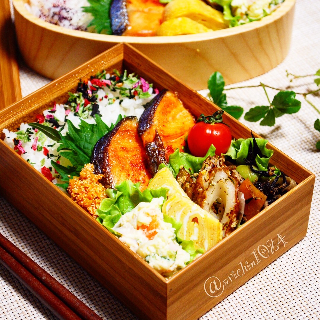 鮭弁当