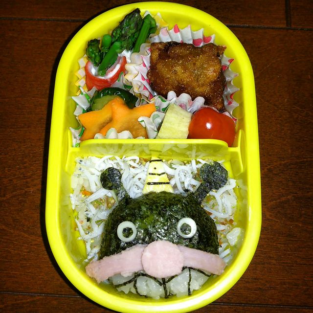 節分弁当 オニばいきんまん