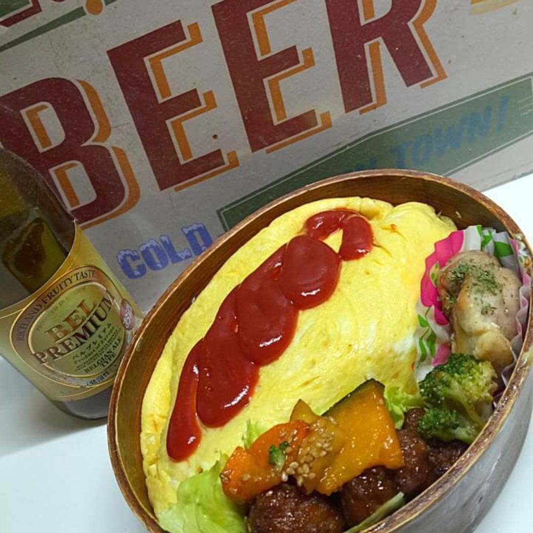 焼肉味オムライス