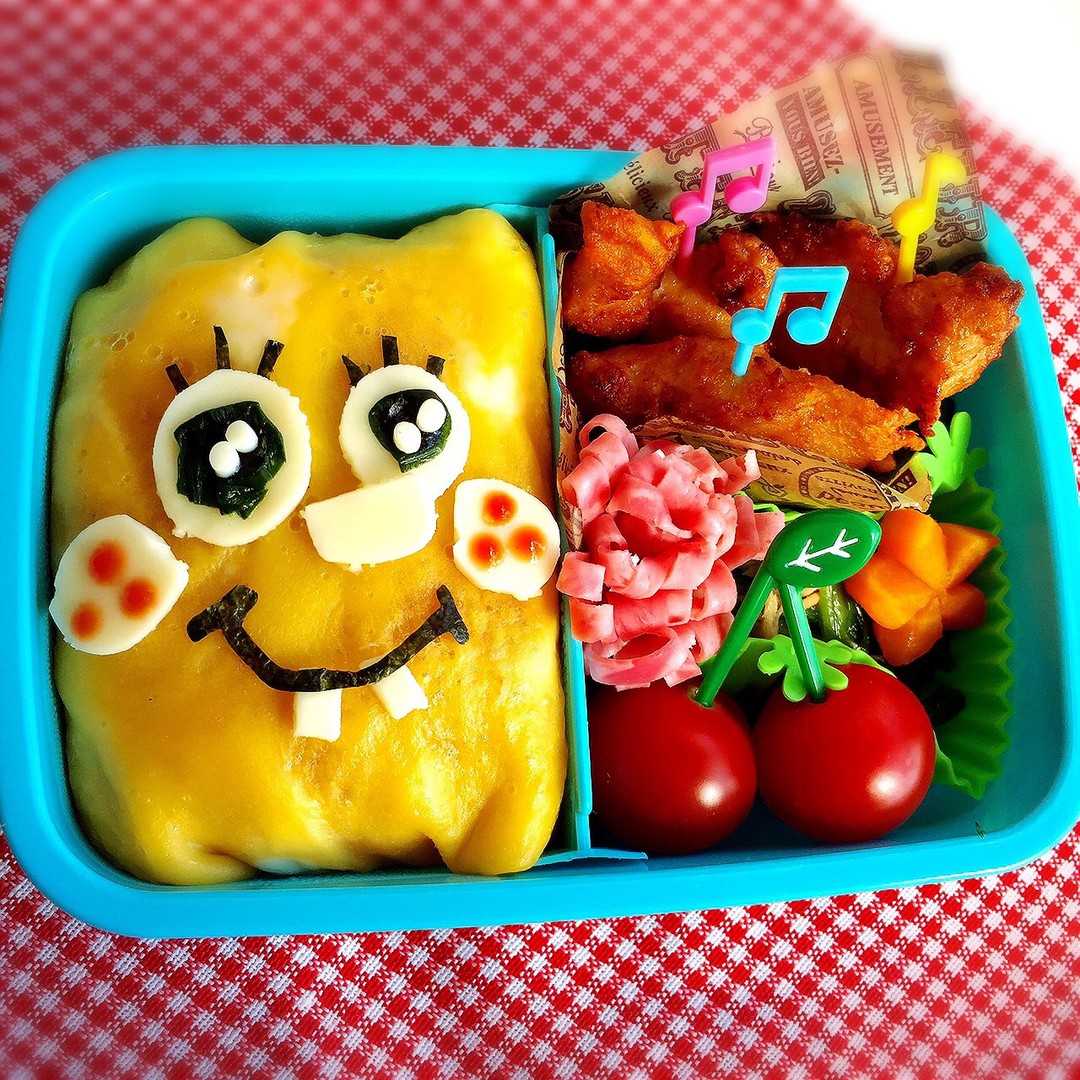 スポンジボブ弁当