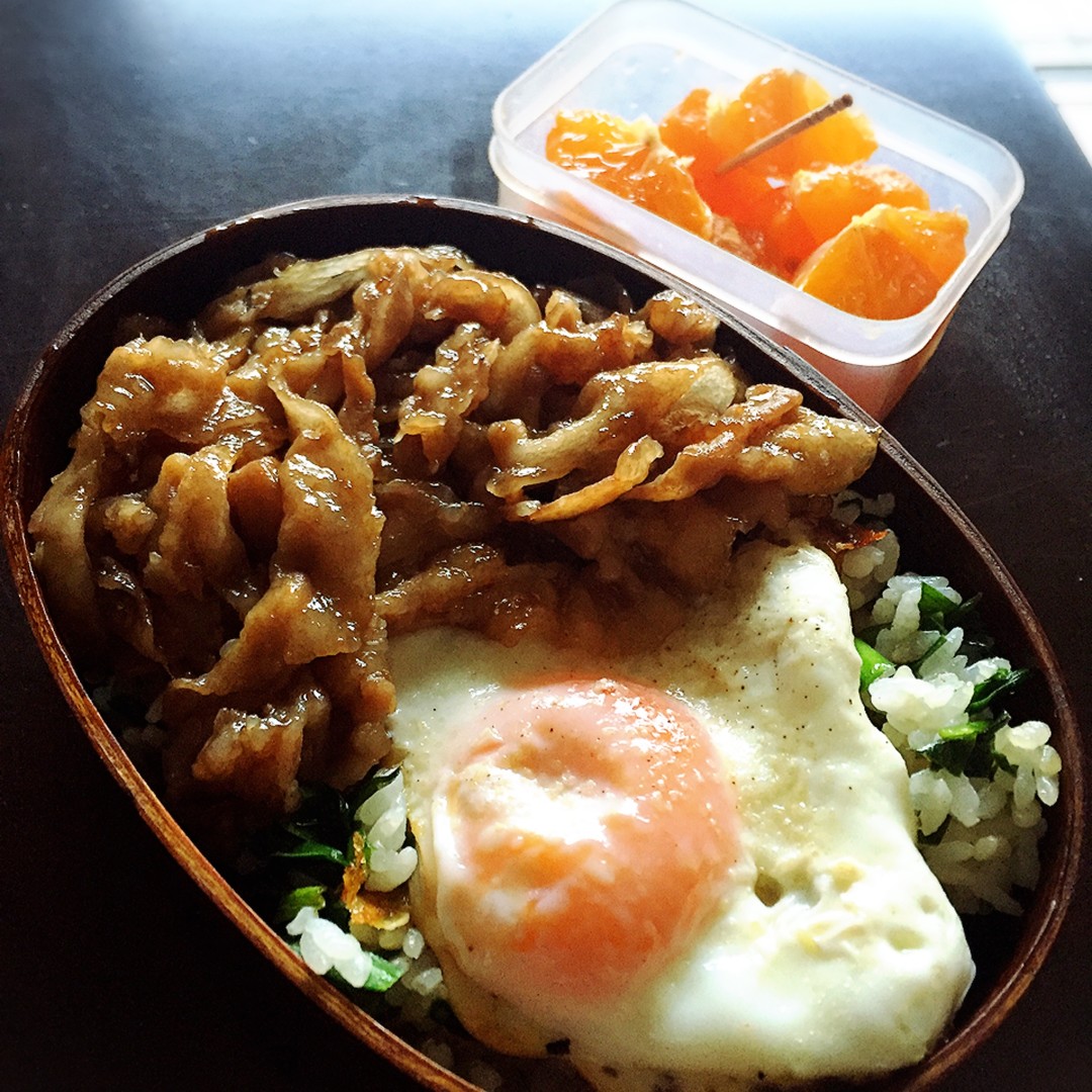 豚丼弁当