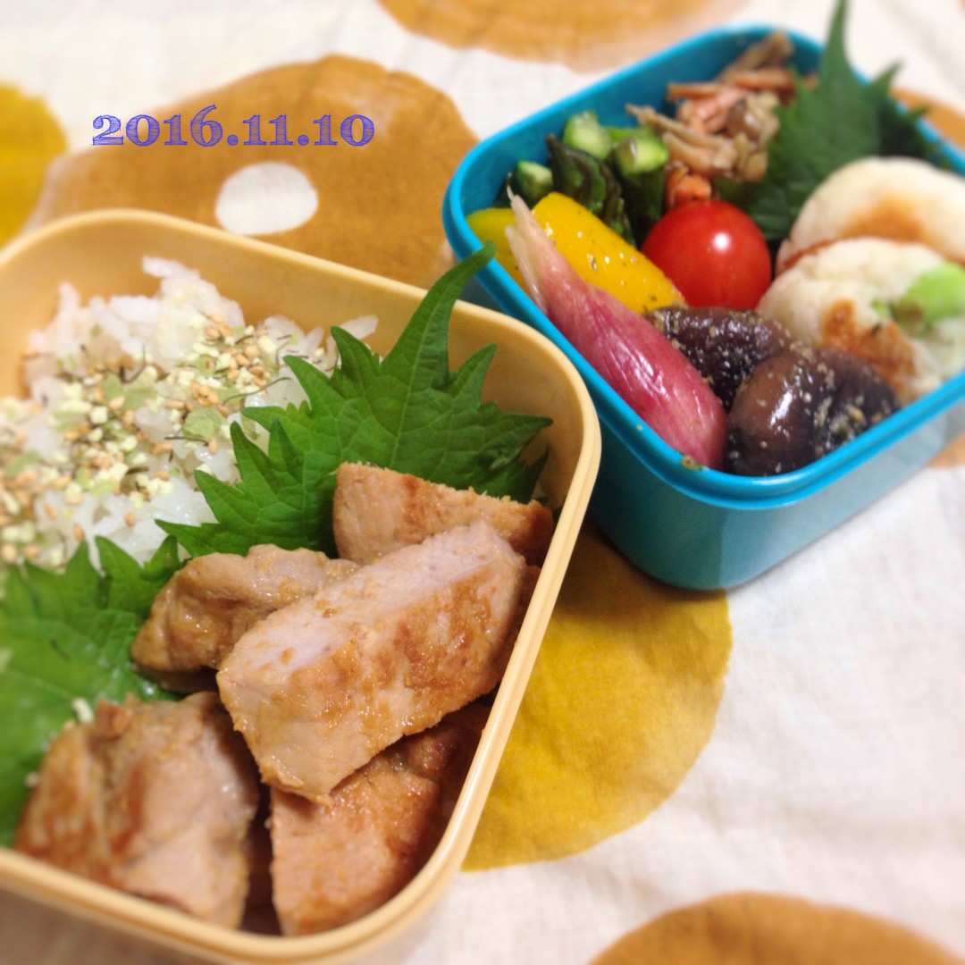 厚切り生姜焼き