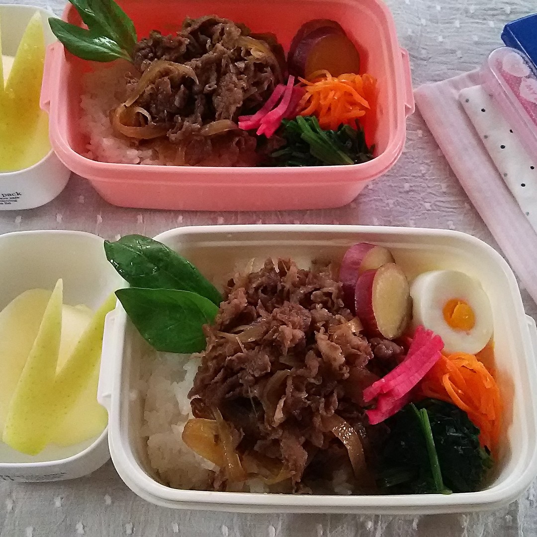 牛丼弁当♪