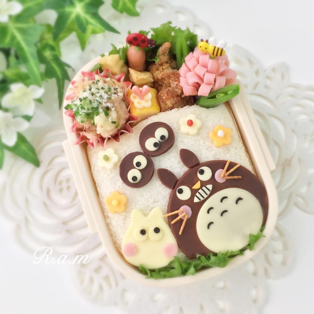 となりのトトロ♡サンドイッチ弁当
