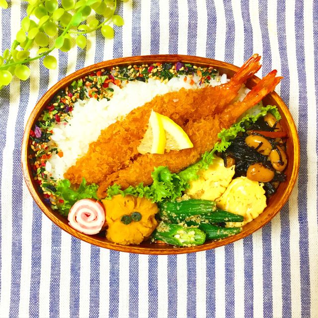 海老フライ弁当