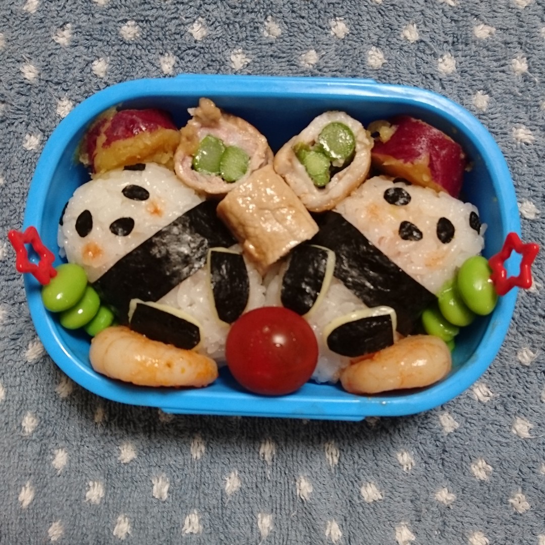 パンダのお弁当