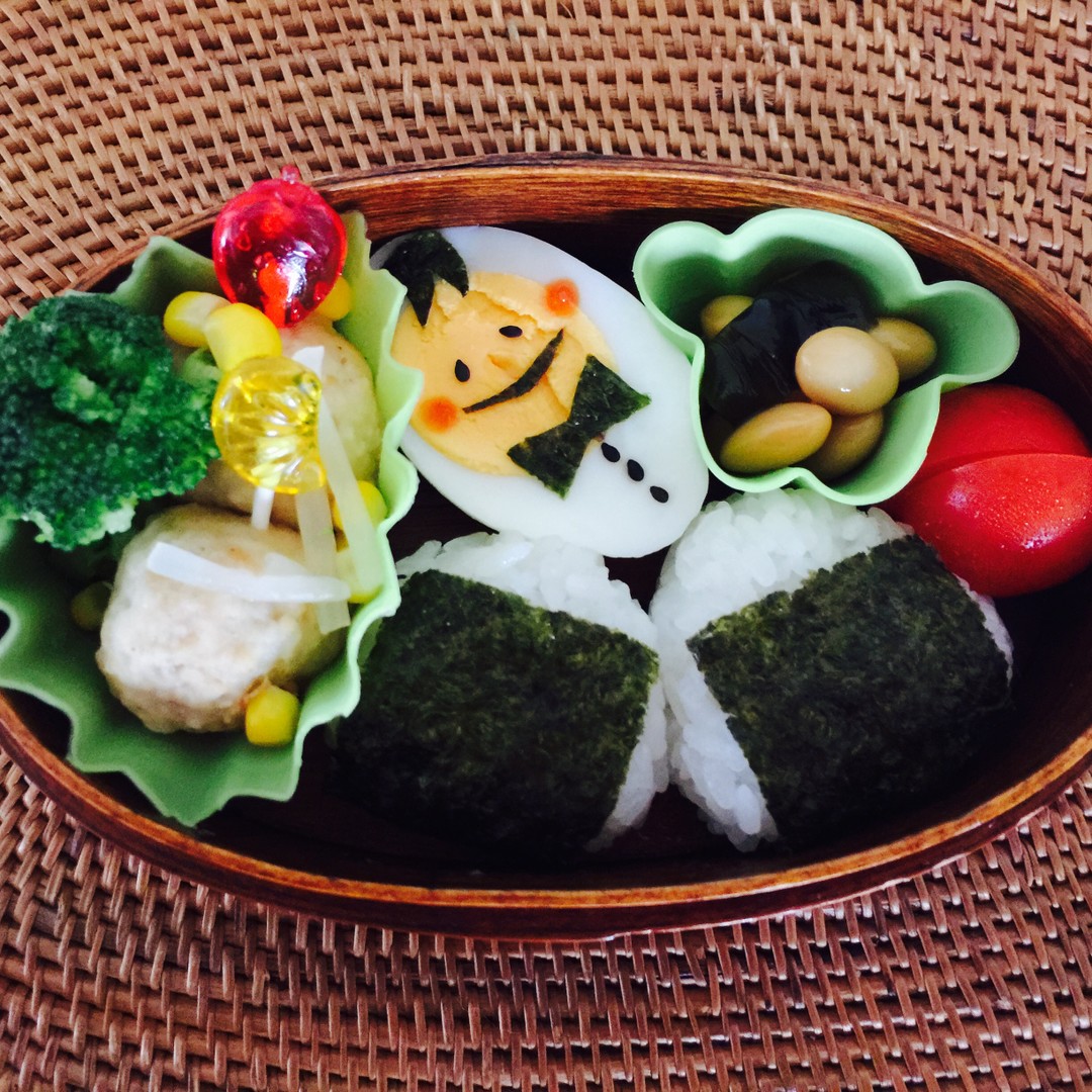 シャレオツたまごのおむすび弁当