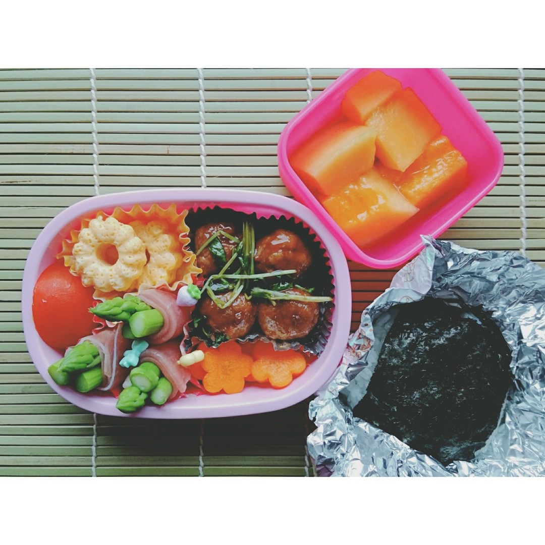 普通のお弁当