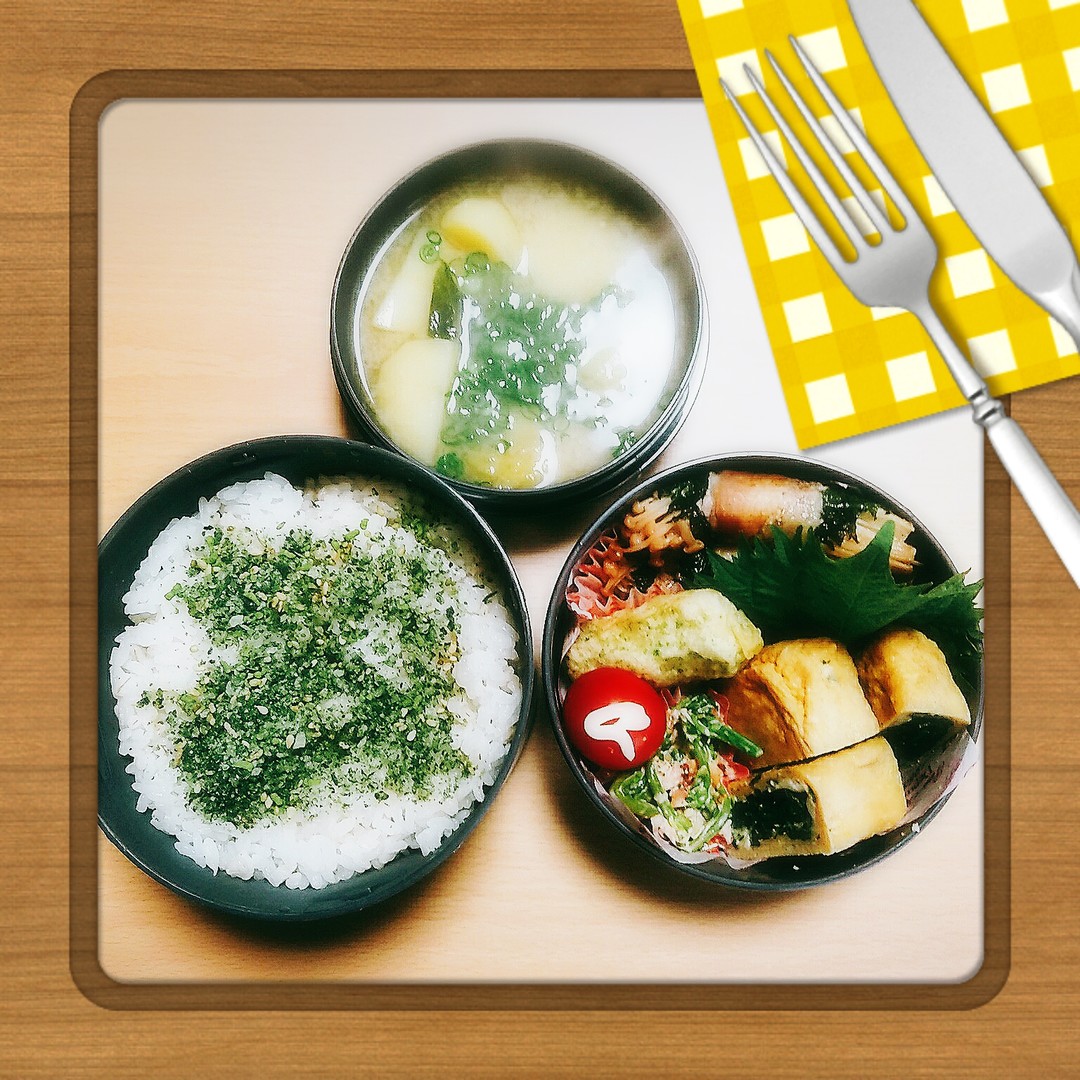 えのきと大葉の豚バラ巻弁当