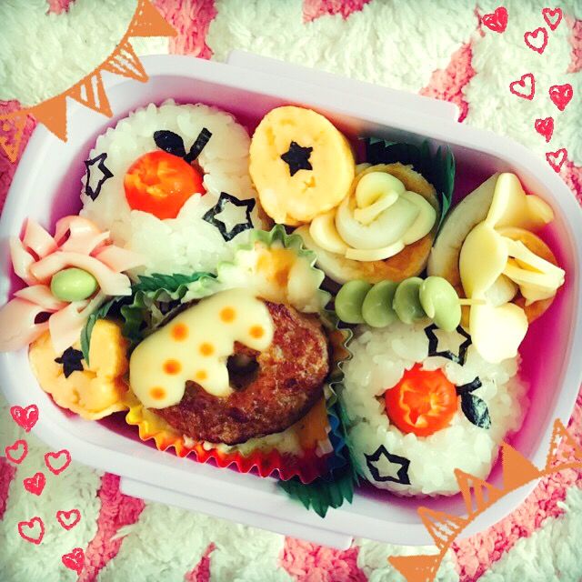 リンゴ弁当