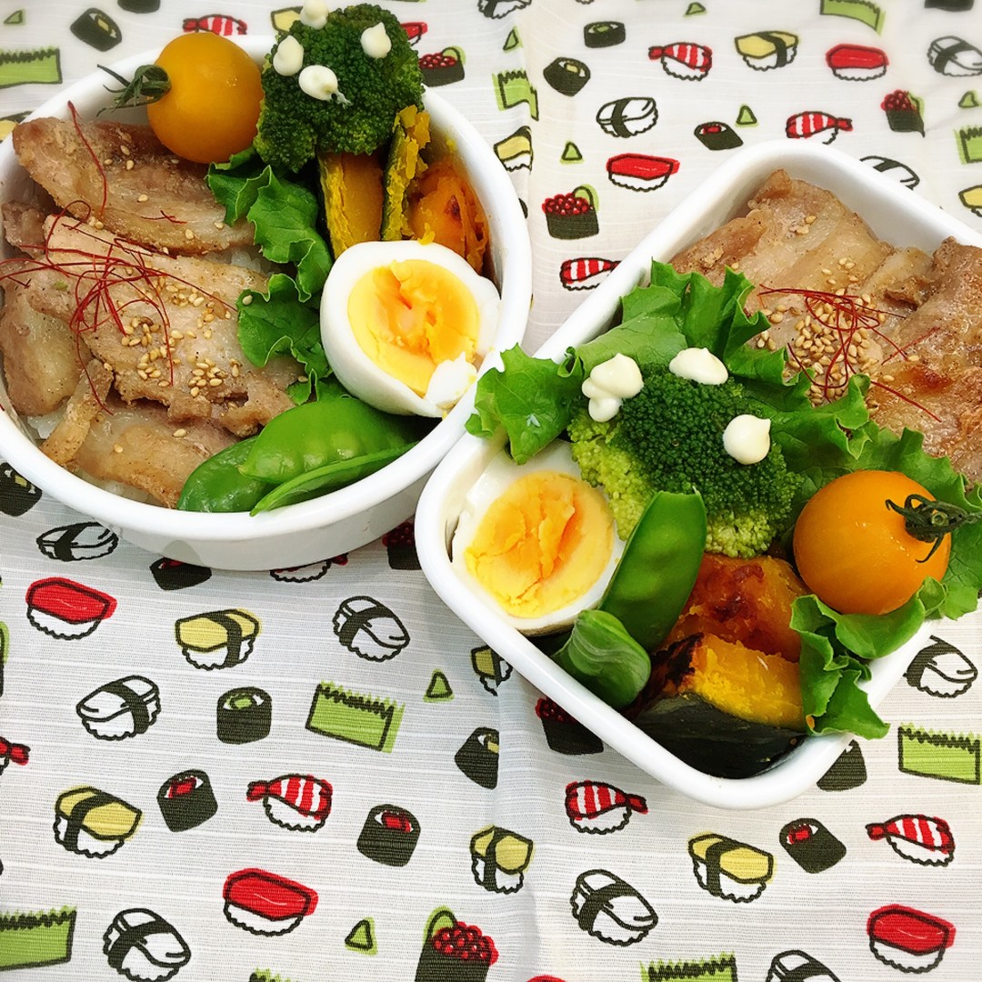 豚塩カルビ丼弁当