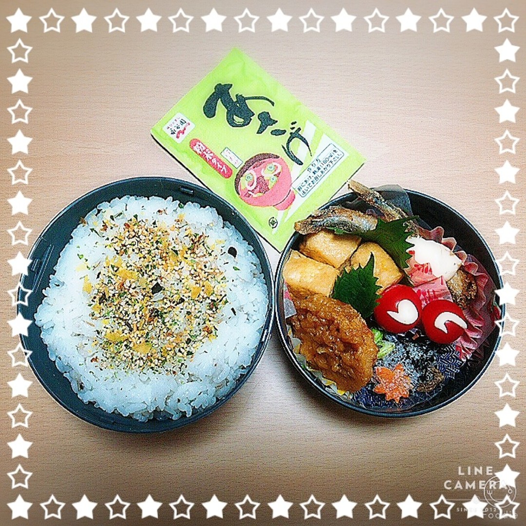 ししゃもの竜田揚げ弁当