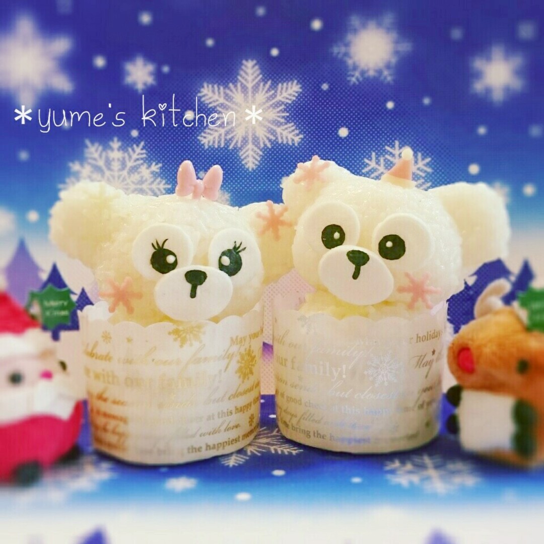 ホワイトダッフィー＆シェリーメイ