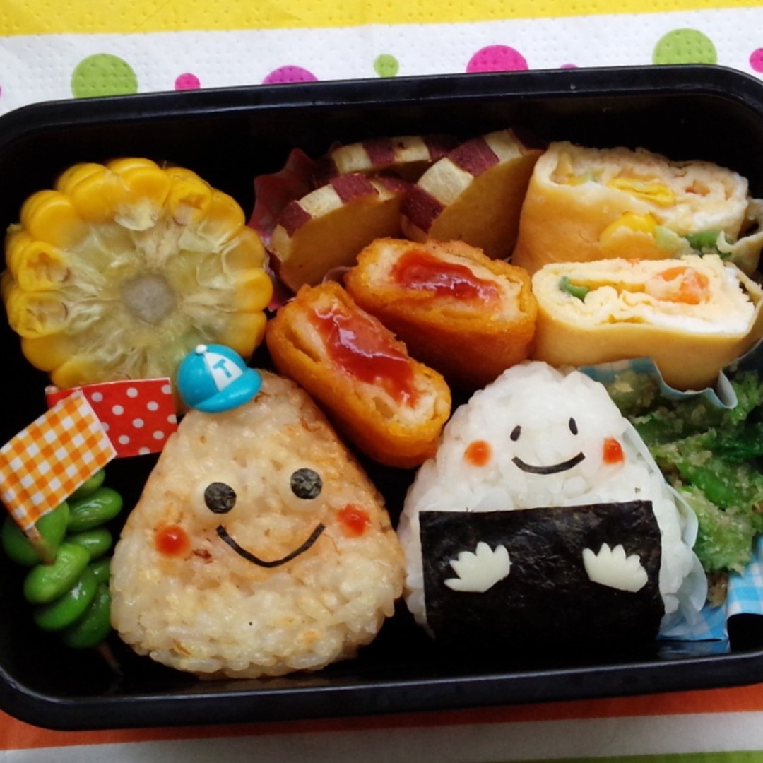 おにぎりくん弁当♪