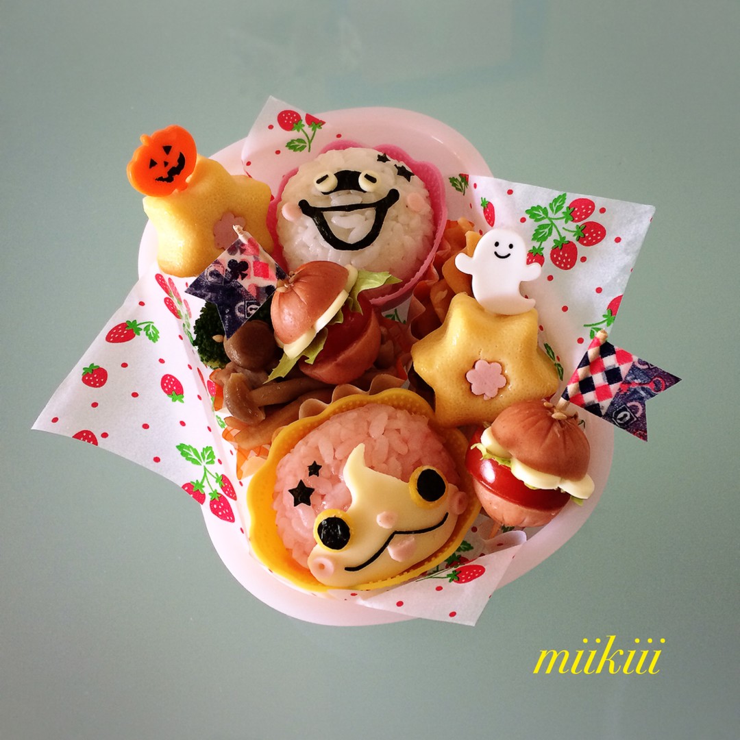 まんまるおにぎりde妖怪ウォッチハロウィン弁当