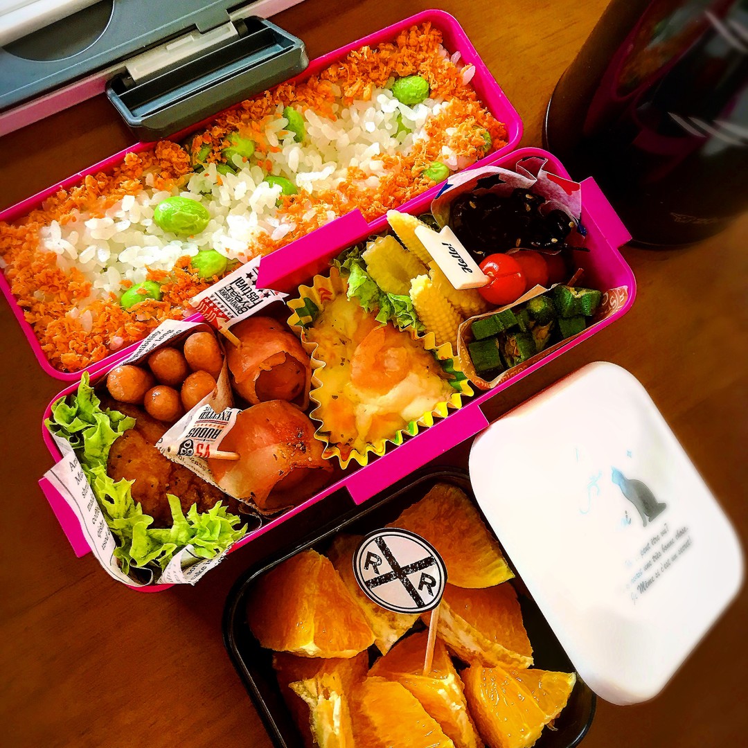 豆ごはん弁当