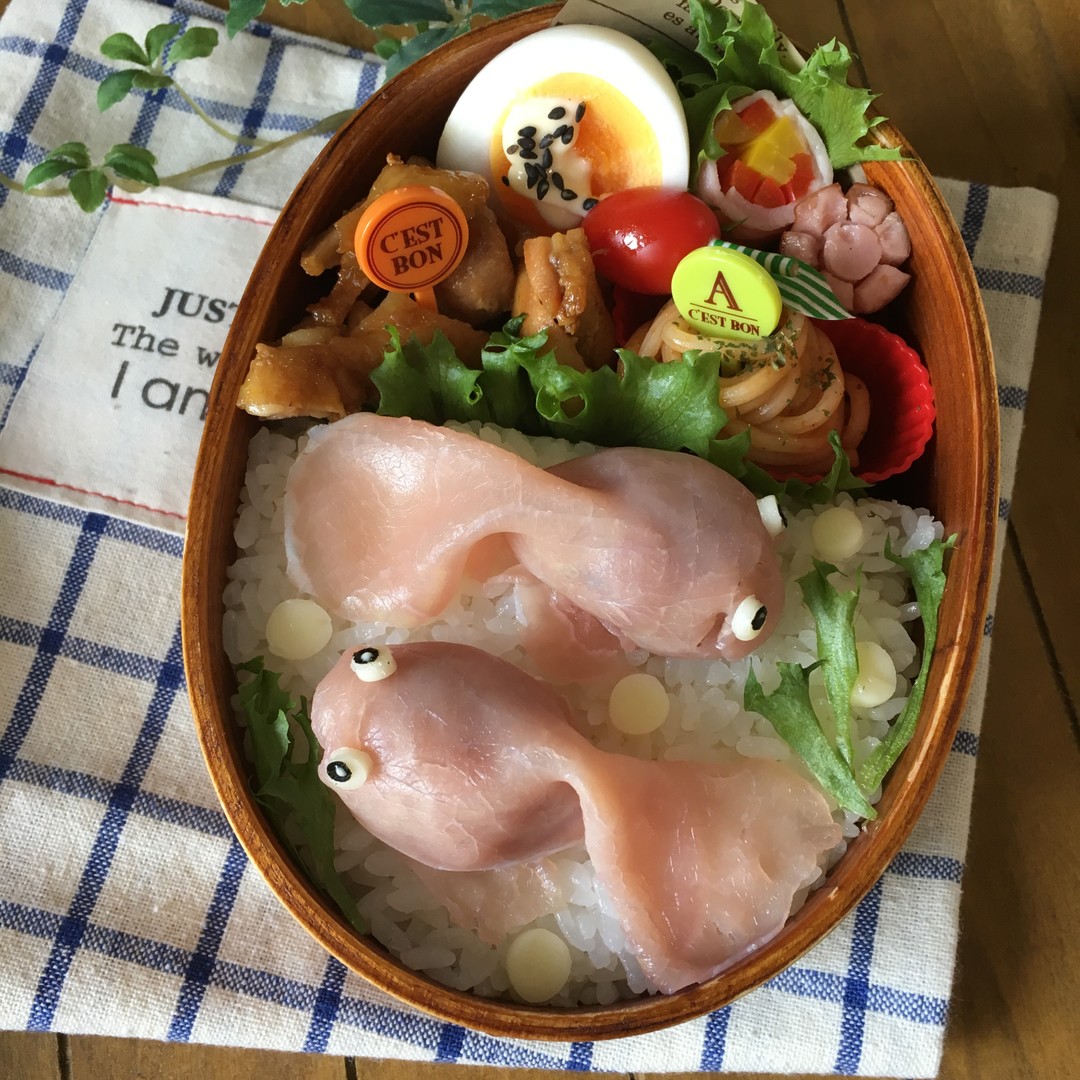 夏弁♡金魚のお弁当♪