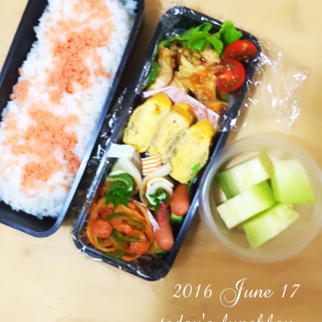 鶏胸肉の味噌マヨ炒め弁当
