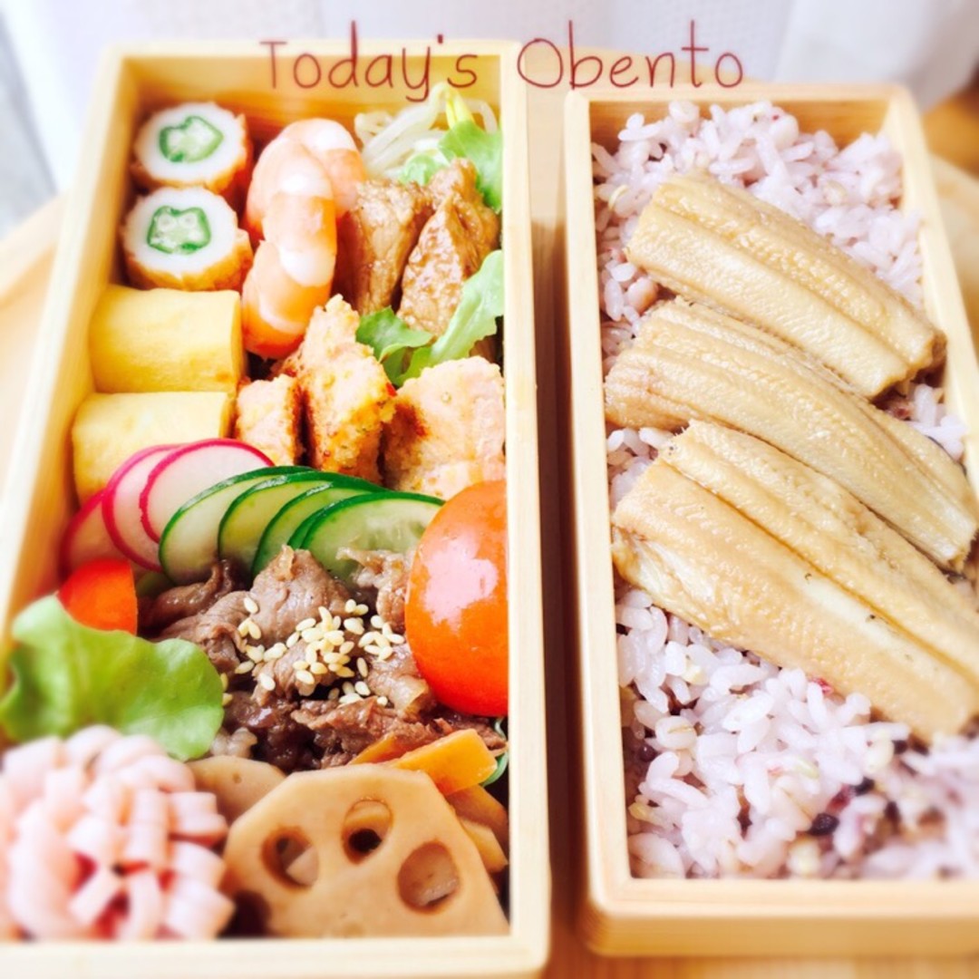 焼肉＆トンテキ＆穴子 スタミナ弁当
