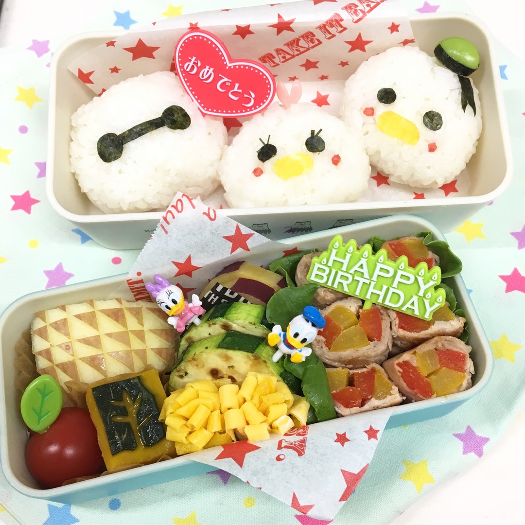 ツムツム ディズニー弁当