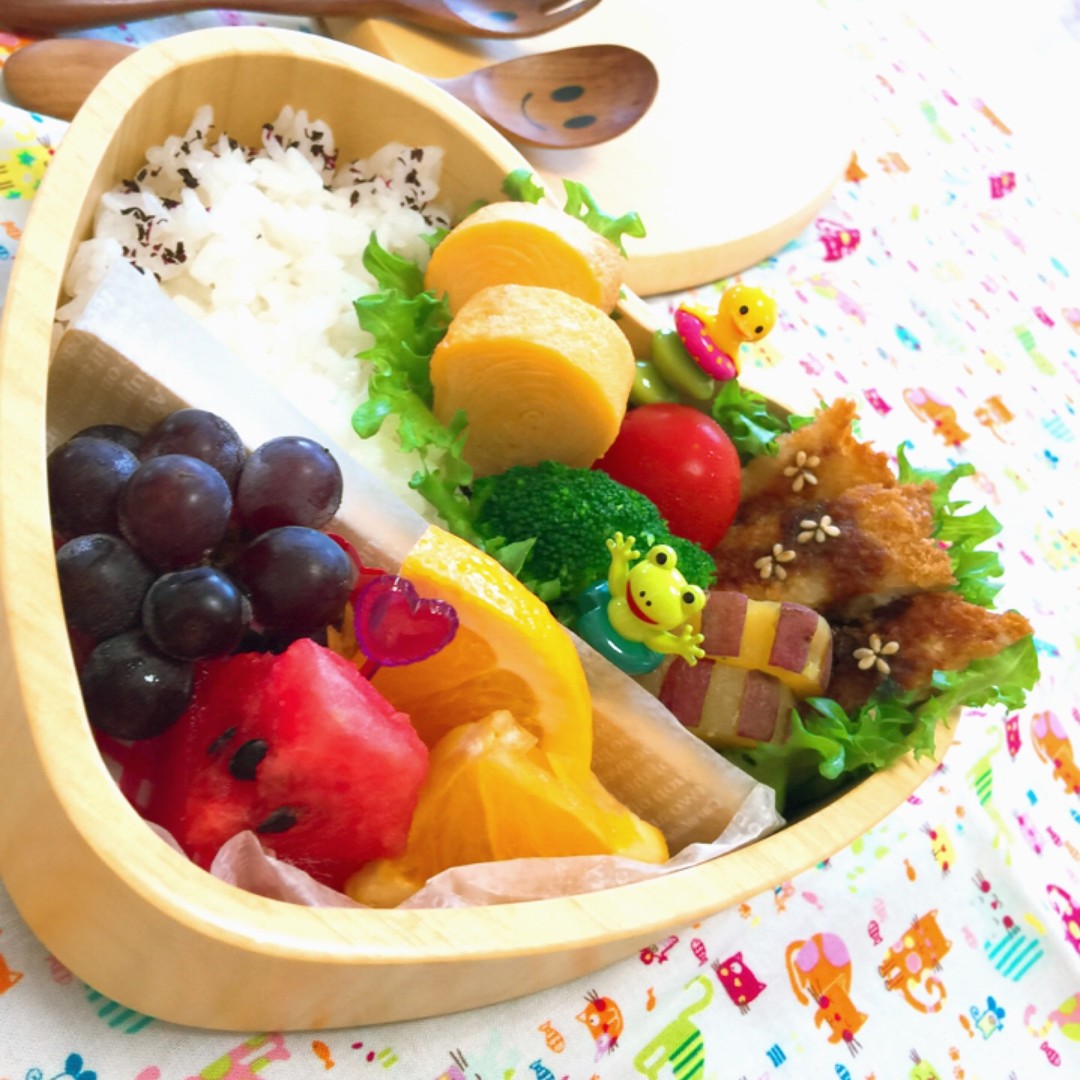 カラフルでhappy弁当♡♡
