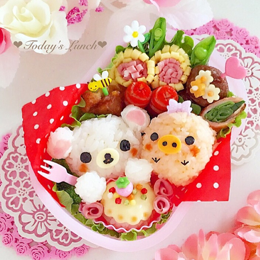 コリラックマ＆キイロイトリのスイーツタイム♡