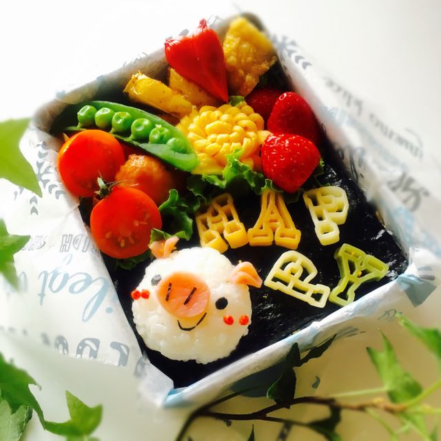 Happyのり弁 こぶた付き