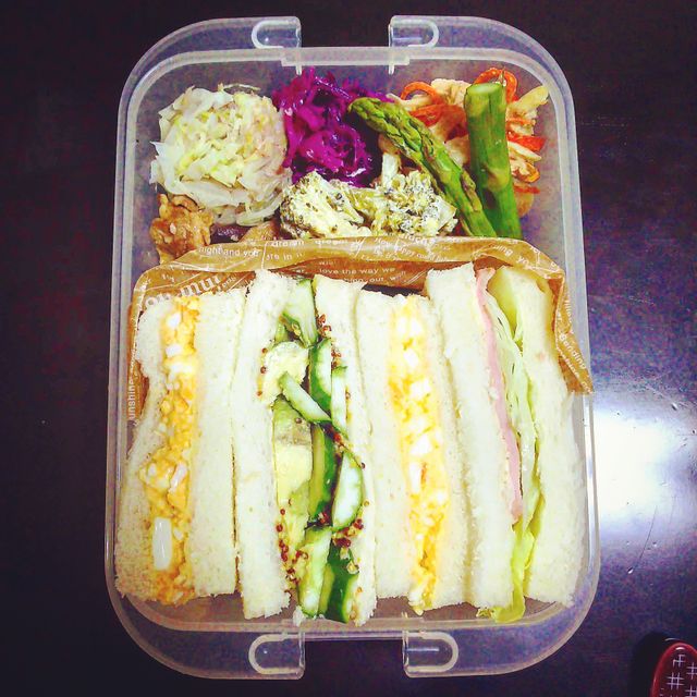 作りおきおかずでお弁当