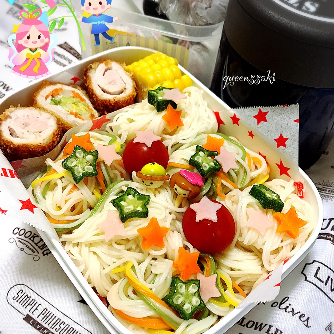 七夕素麺弁当